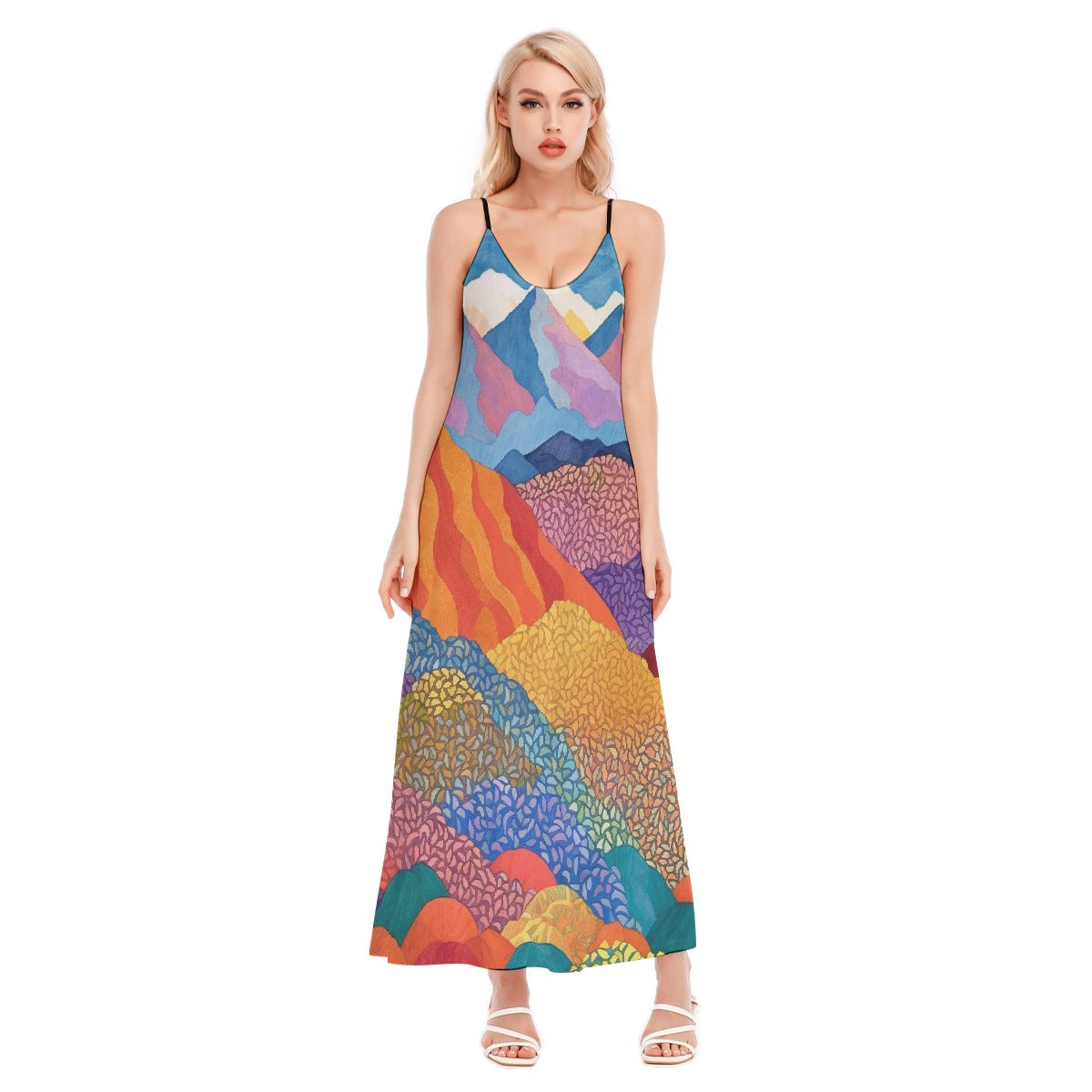 All-Over Print Women's Sling Dress