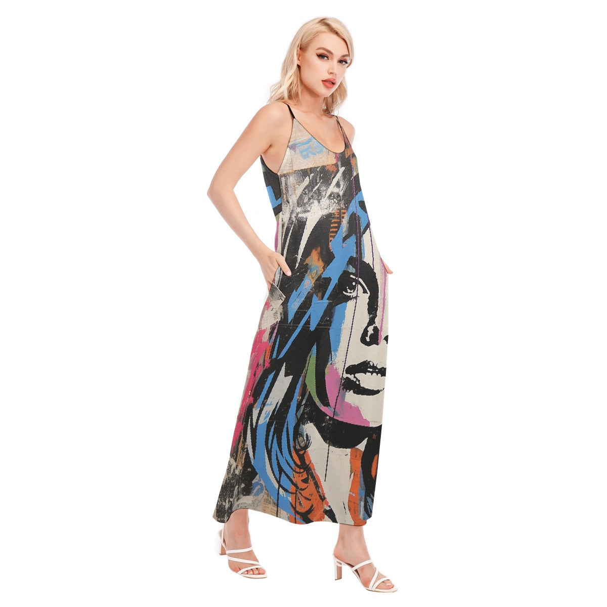 All-Over Print Women's Sling Dress