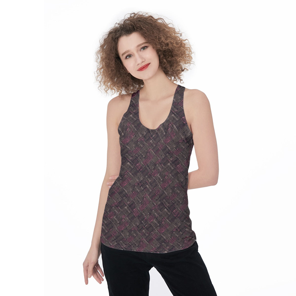 All-Over Print Women's Racerback Tank Top