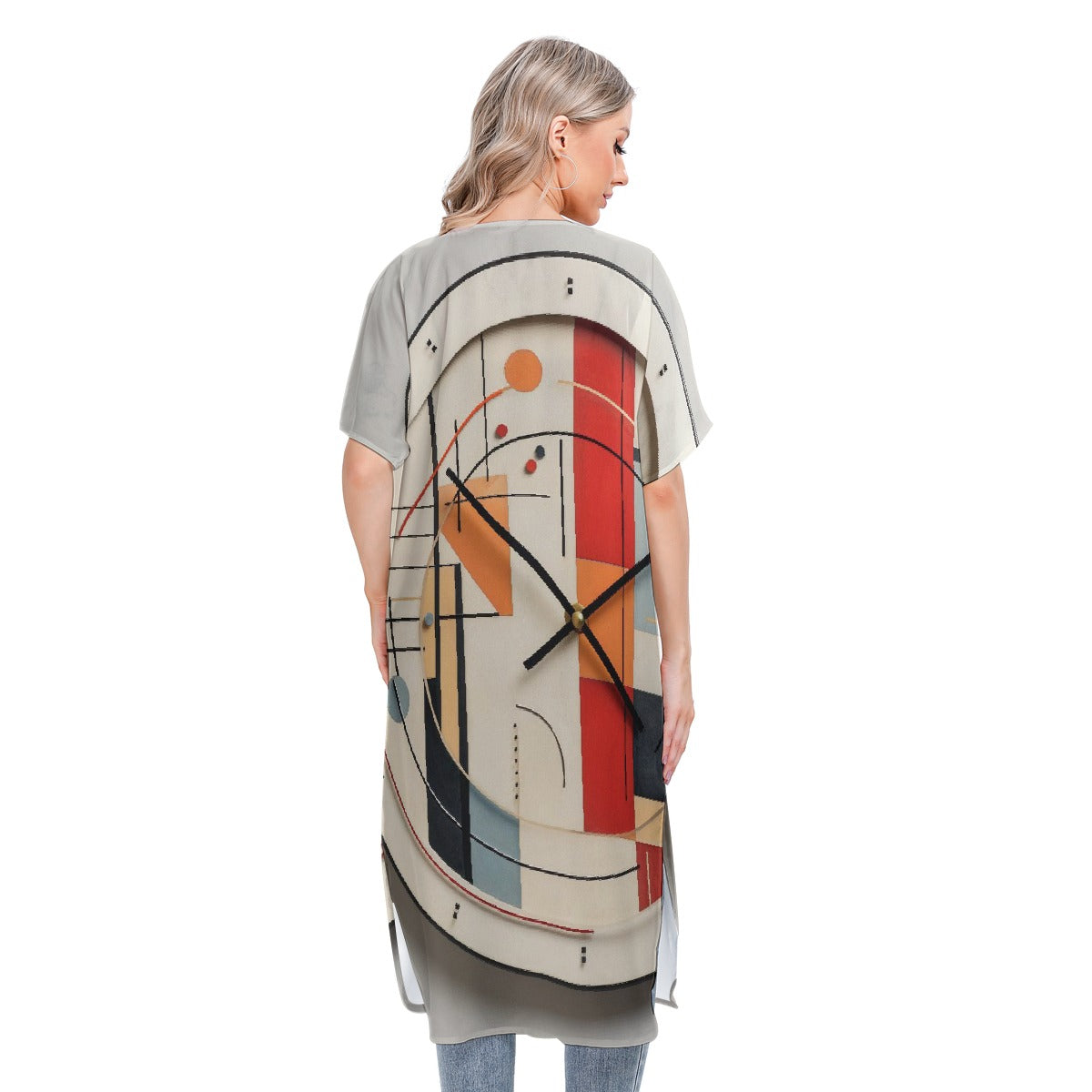 All-Over Print Women's Short Sleeve Cardigan