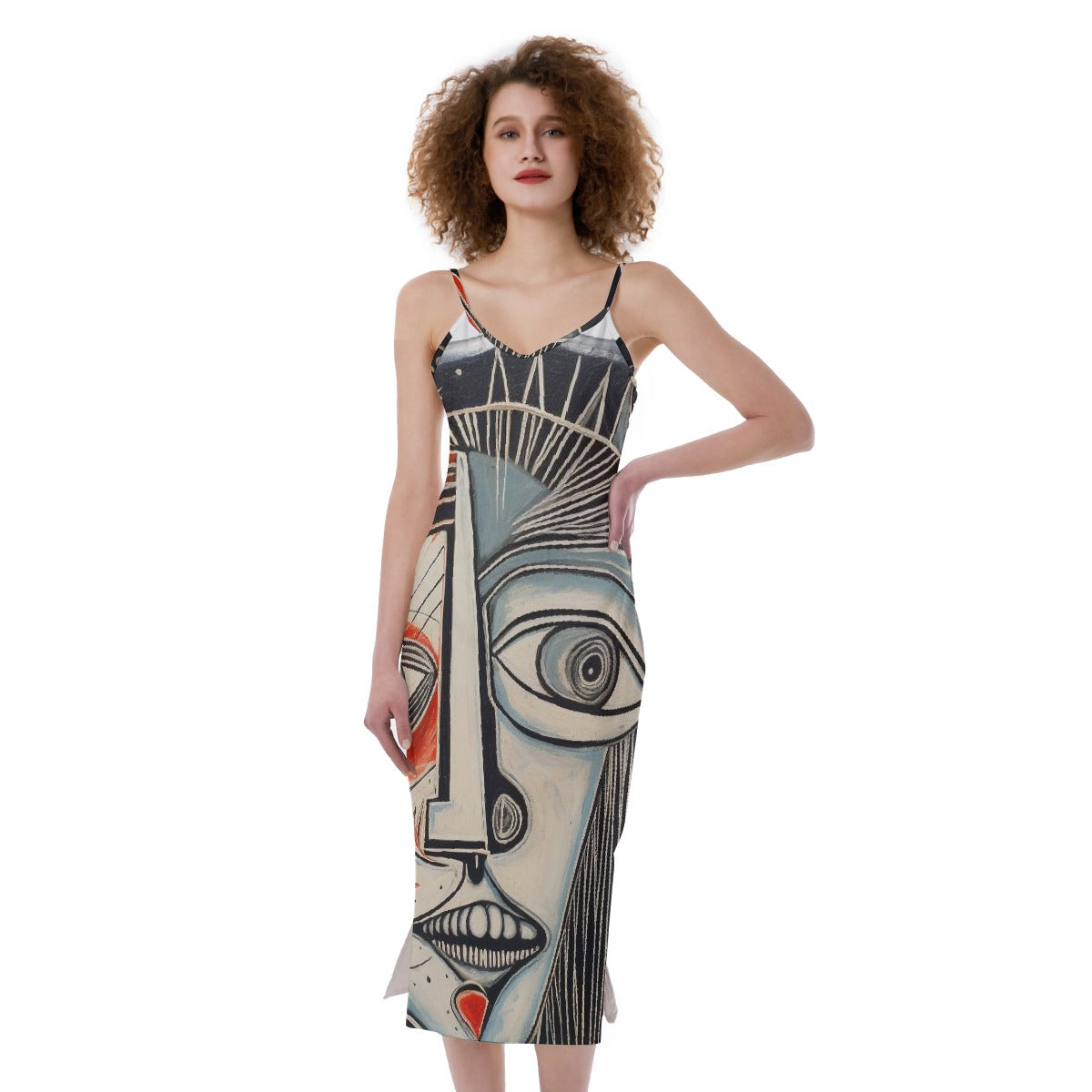 All-Over Print Women's Cami Dress