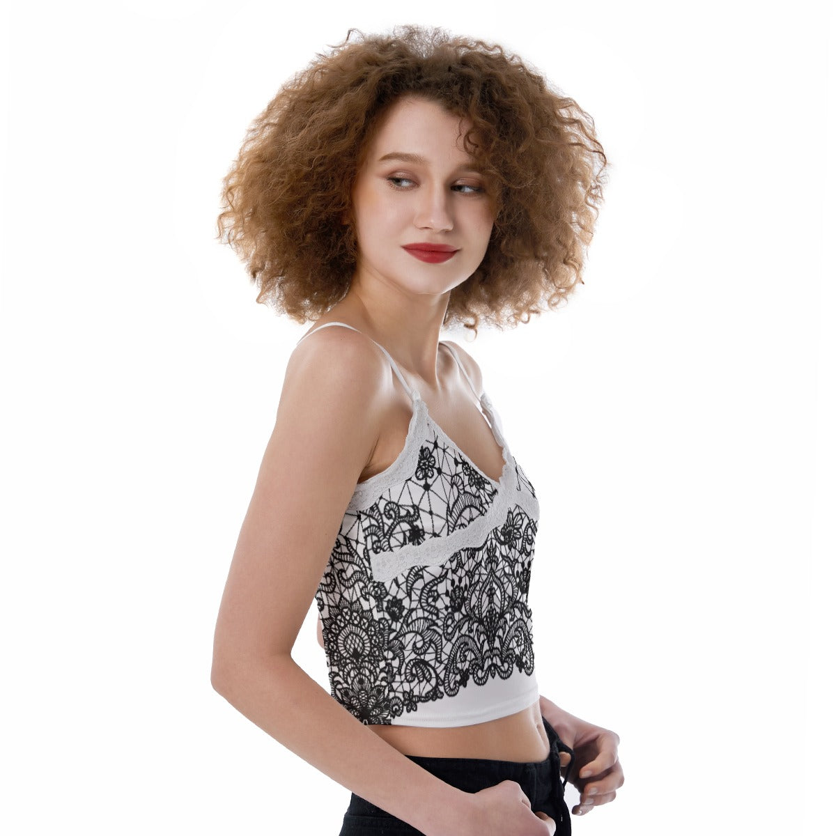 All-Over Print Women's Lace Camisole