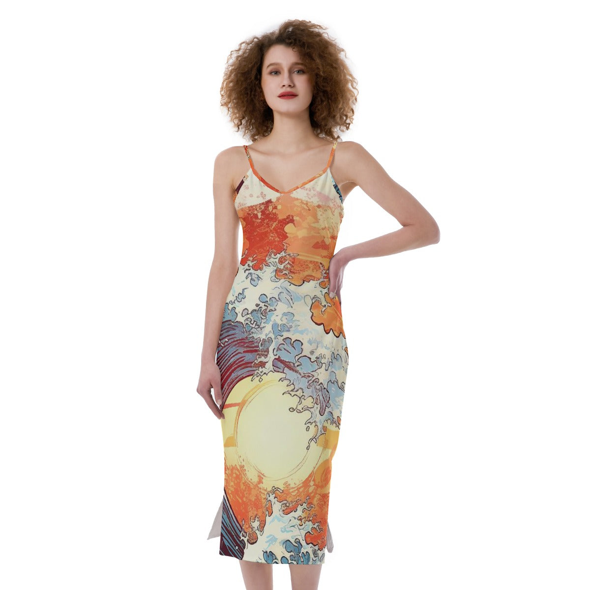 All-Over Print Women's Cami Dress