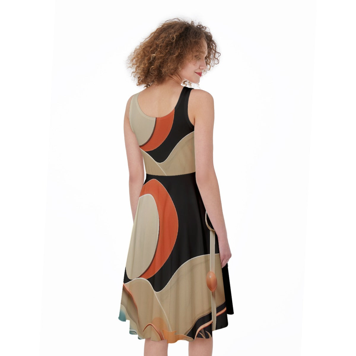 All-Over Print Women's Sleeveless Dress