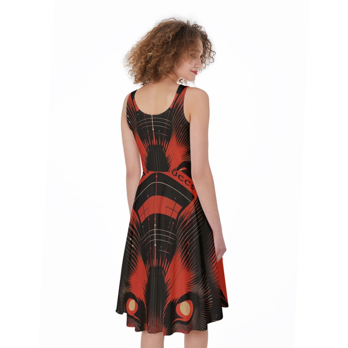 All-Over Print Women's Sleeveless Dress