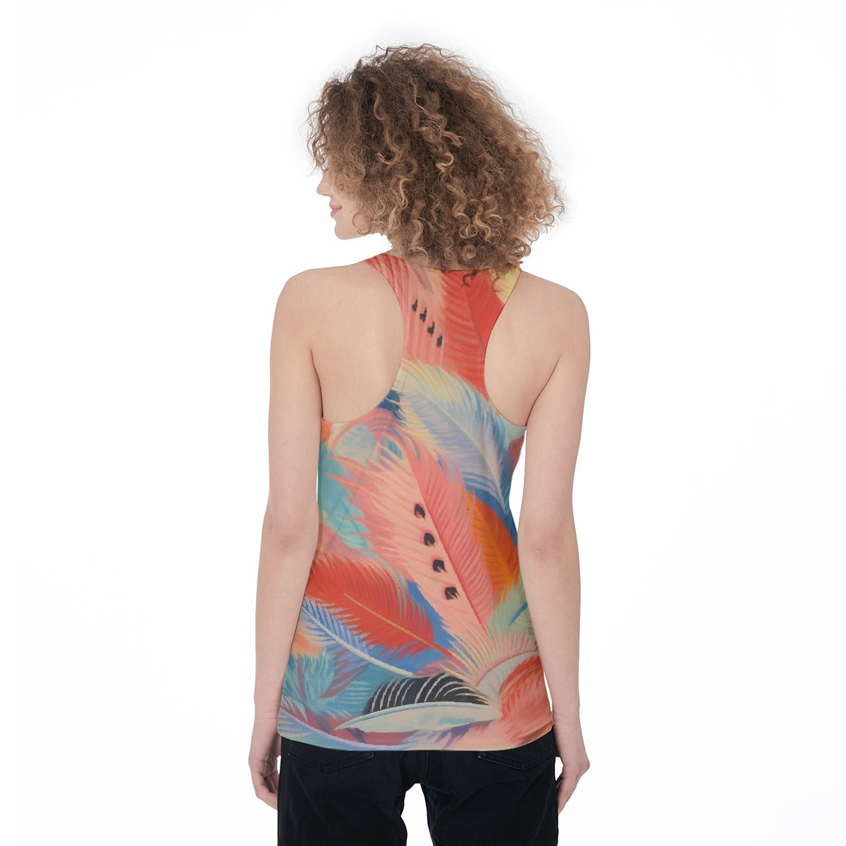 All-Over Print Women's Racerback Tank Top