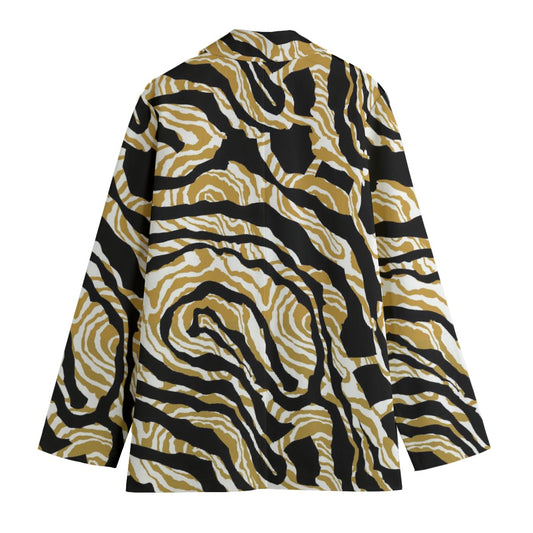 All-Over Print Women's Leisure Blazer