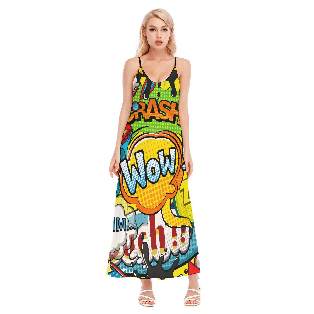 All-Over Print Women's Sling Dress