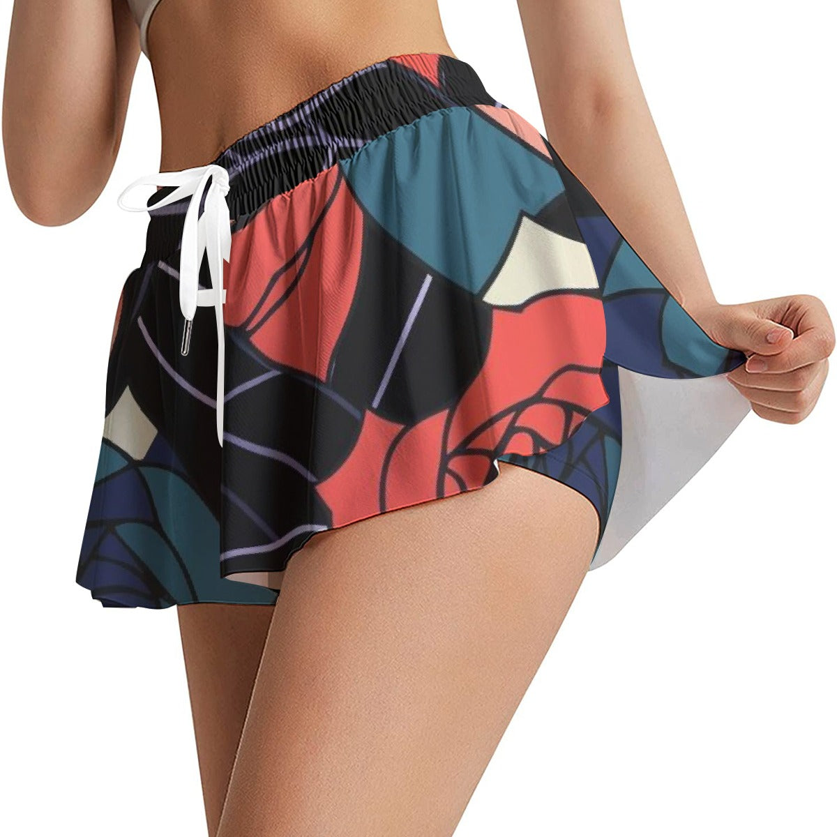 All-Over Print Women's Sport Skorts With Pocket