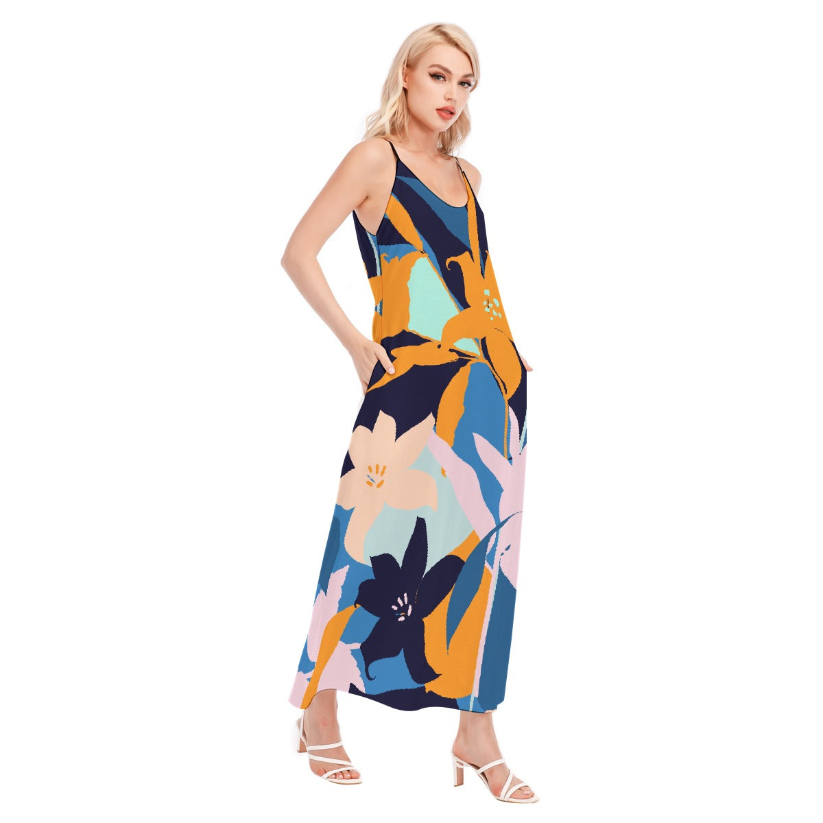 All-Over Print Women's Sling Dress