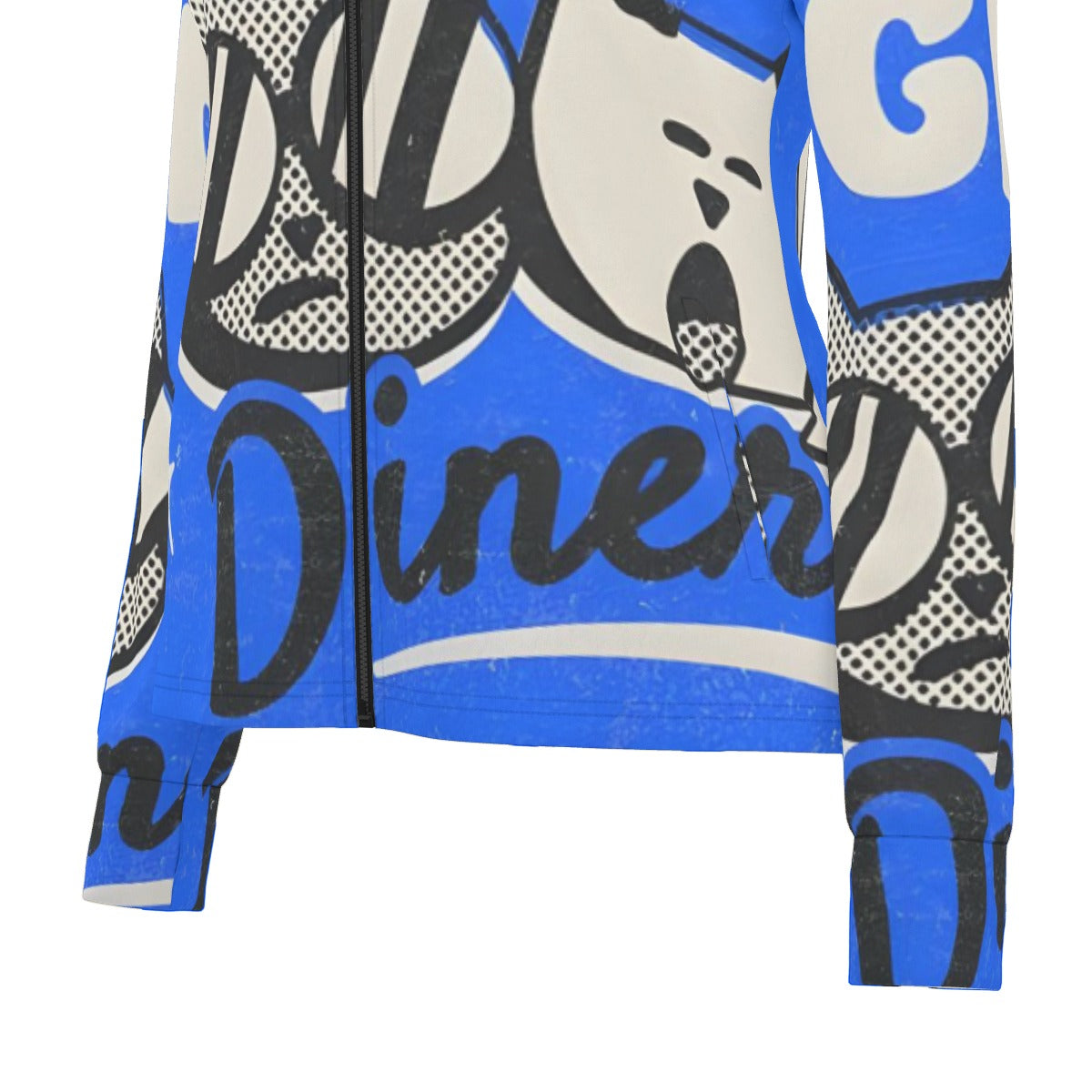 All-Over Print Women's Long Sleeve Thumbhole Jacket