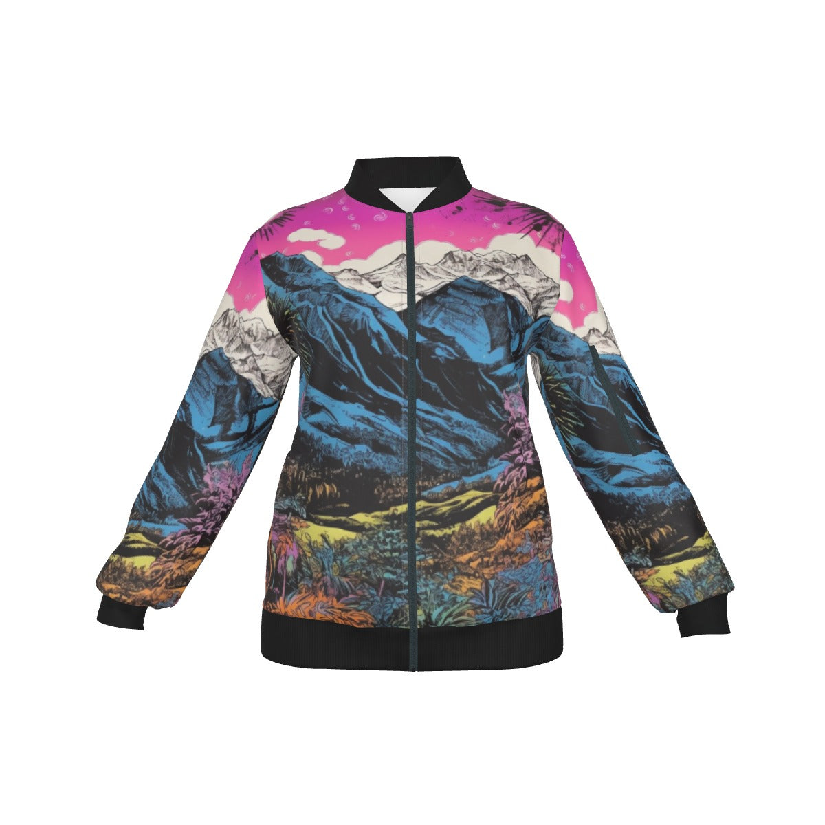 All-Over Print Women's Jacket