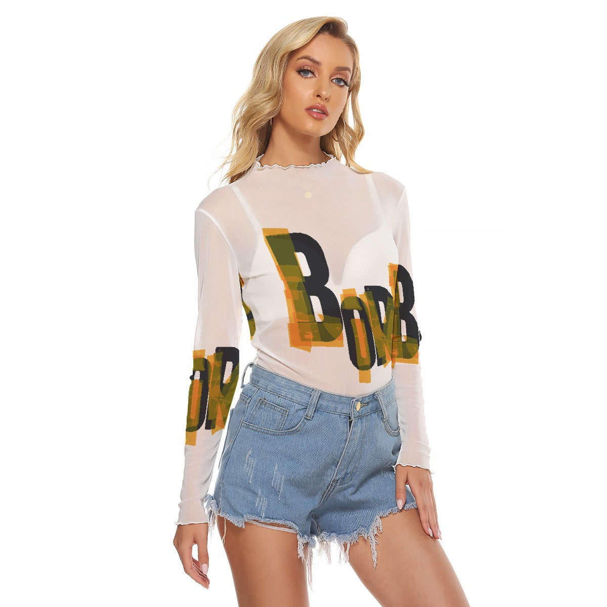 All-Over Print Women's Mesh T-shirt