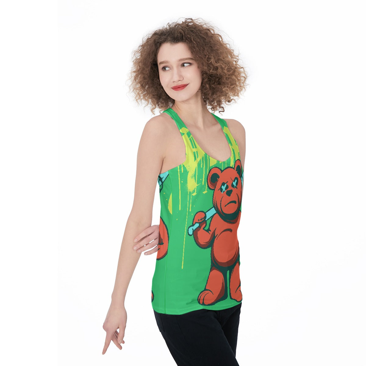 All-Over Print Women's Racerback Tank Top
