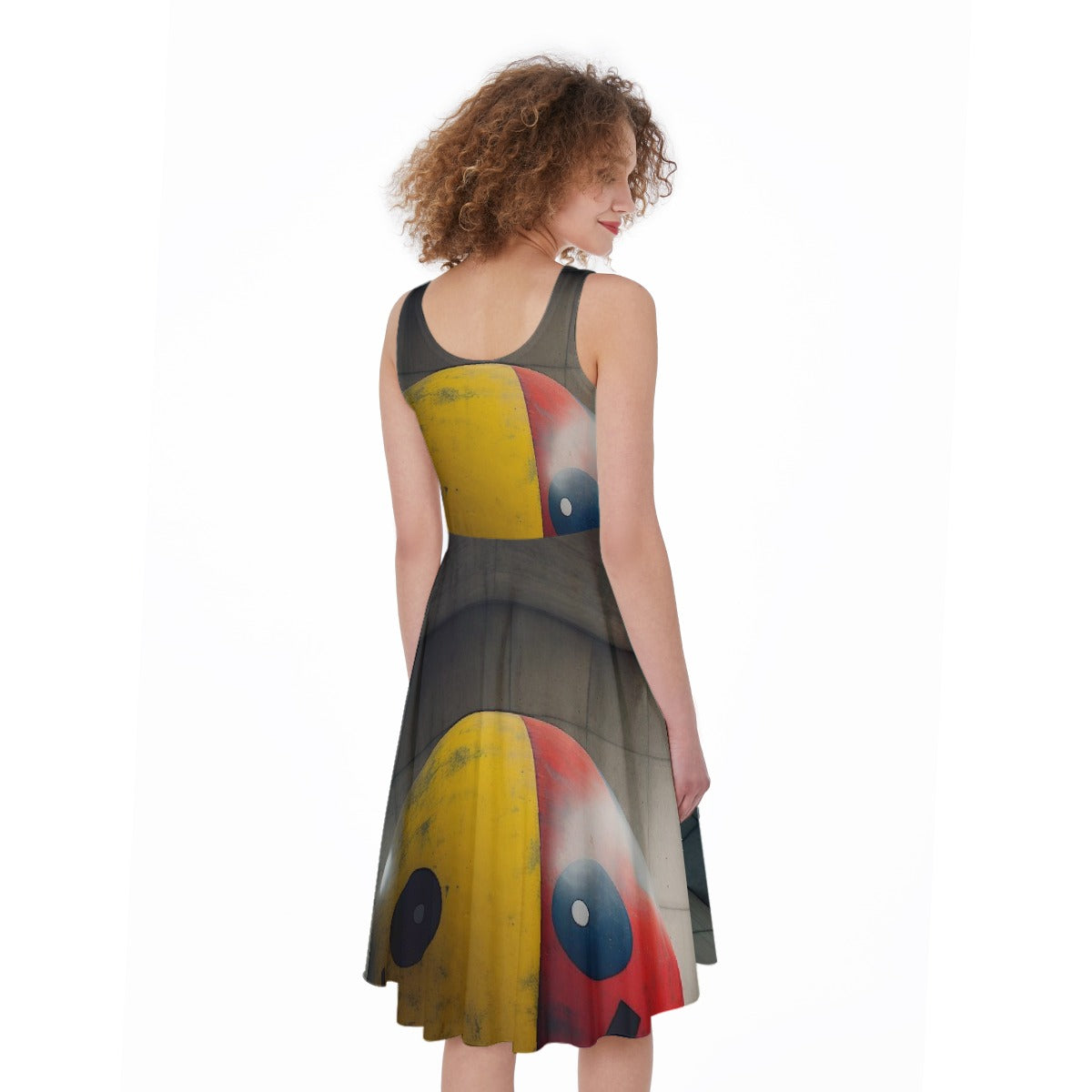 All-Over Print Women's Sleeveless Dress