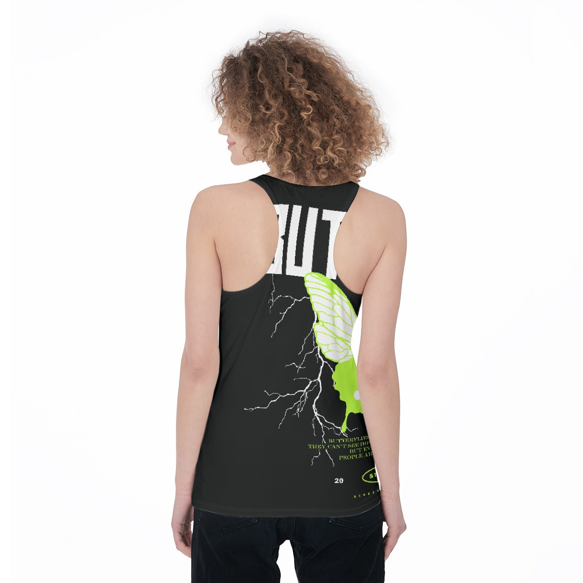 All-Over Print Women's Racerback Tank Top