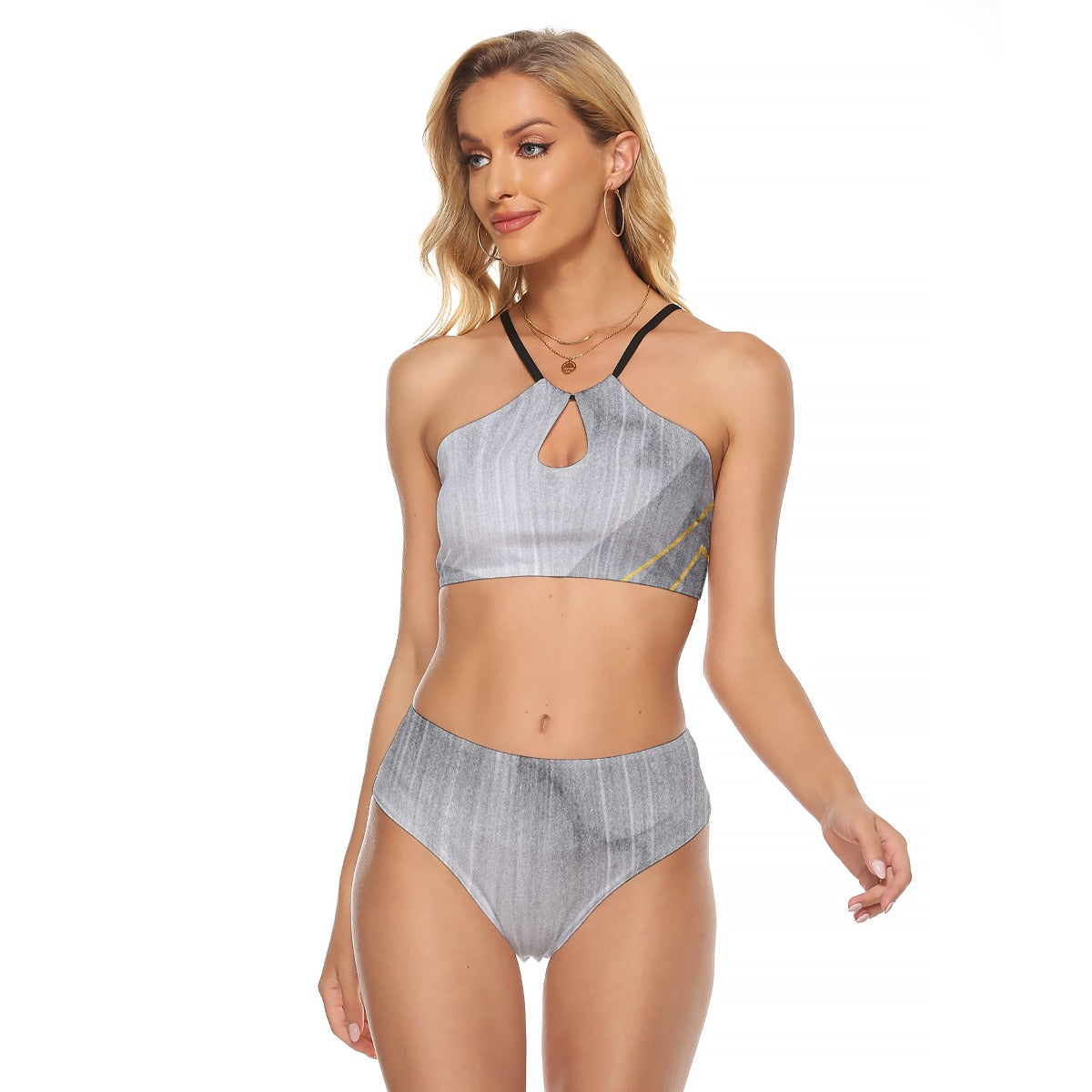 All-Over Print Women's Cami Keyhole One-piece Swimsuit