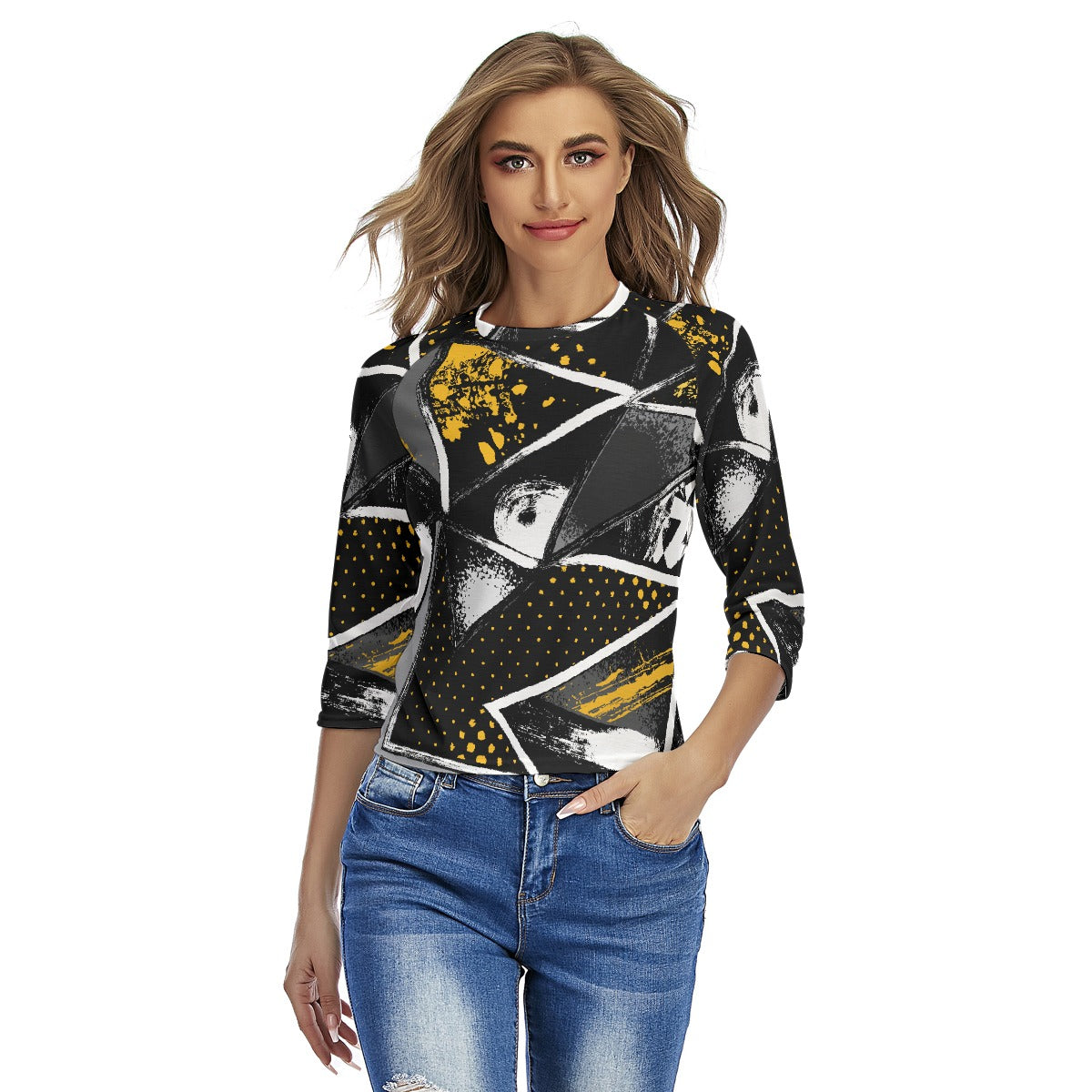All-Over Print Women's Raglan Sleeves T-shirts