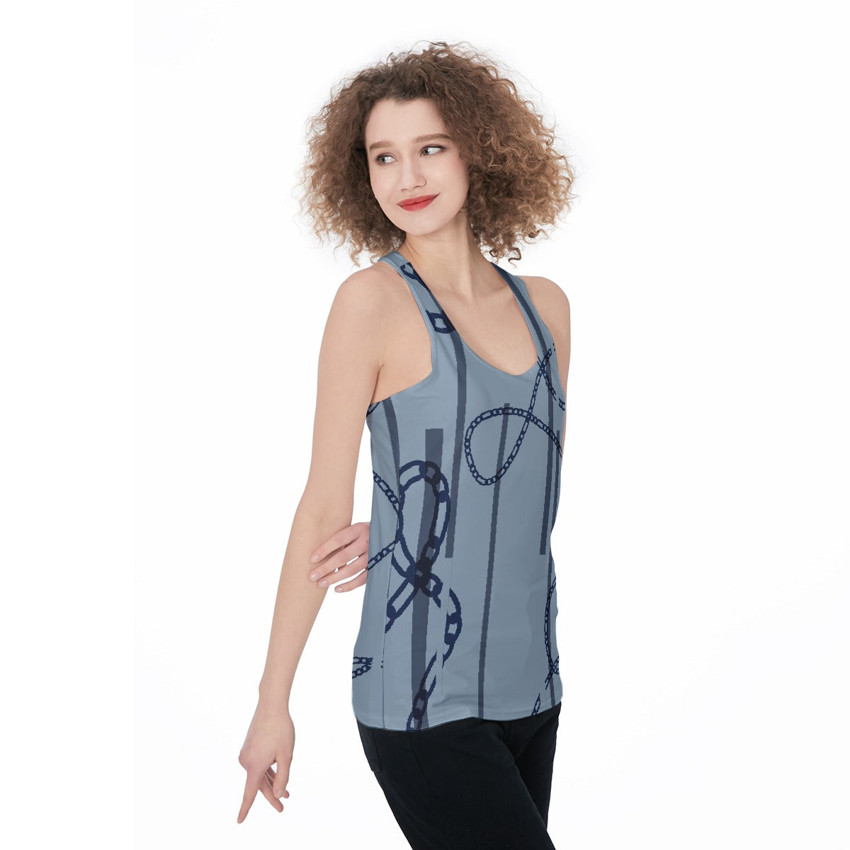 All-Over Print Women's Racerback Tank Top