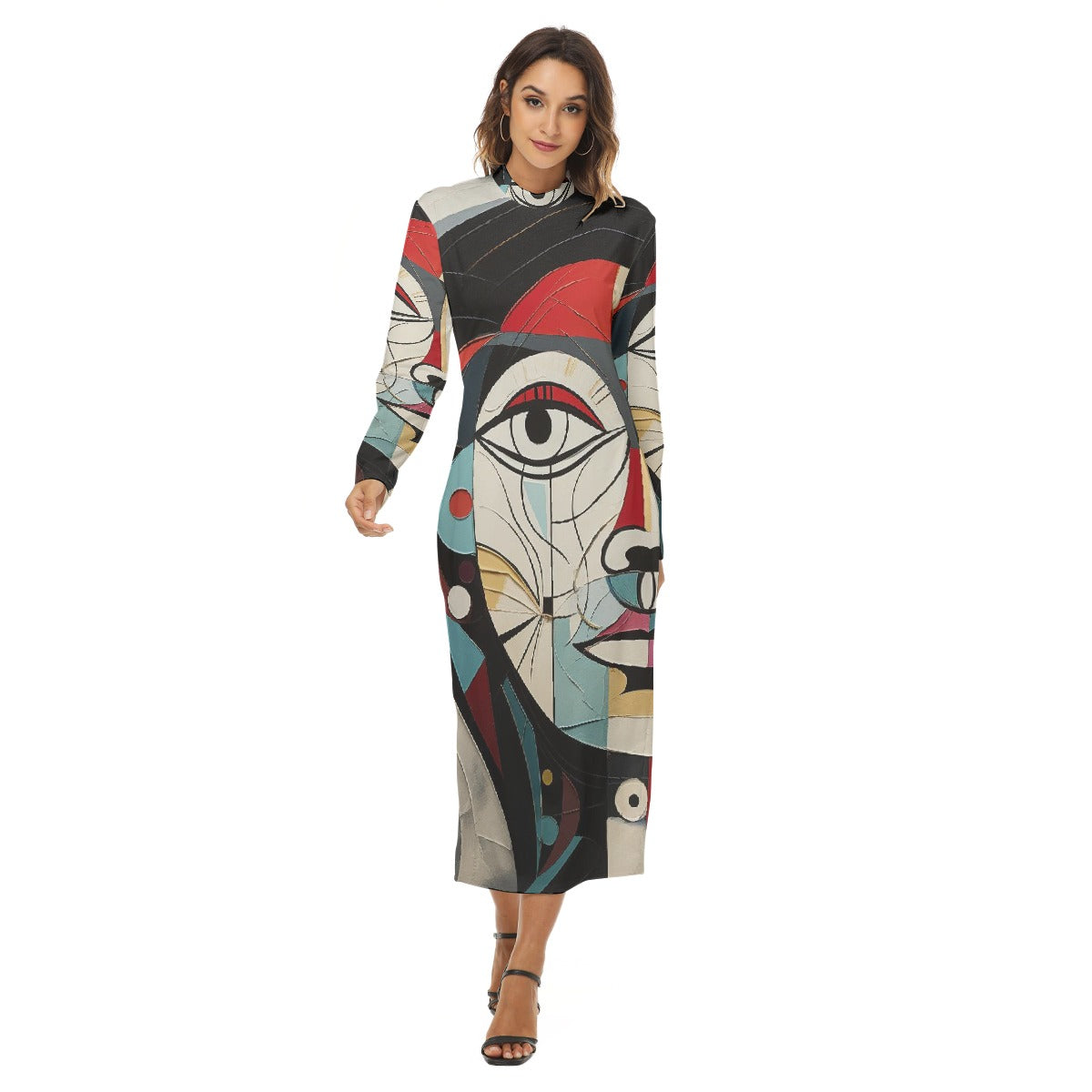 All-Over Print Women's Hip Dress