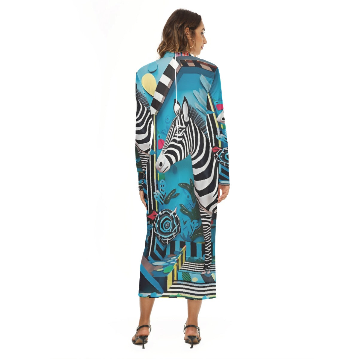 All-Over Print Women's Hip Dress