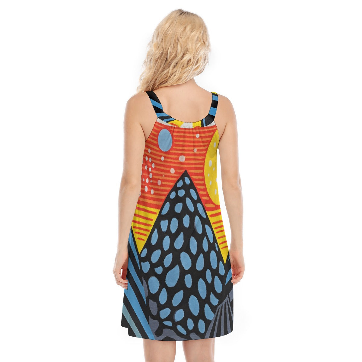 All-Over Print Women's Sleeveless Cami Dress