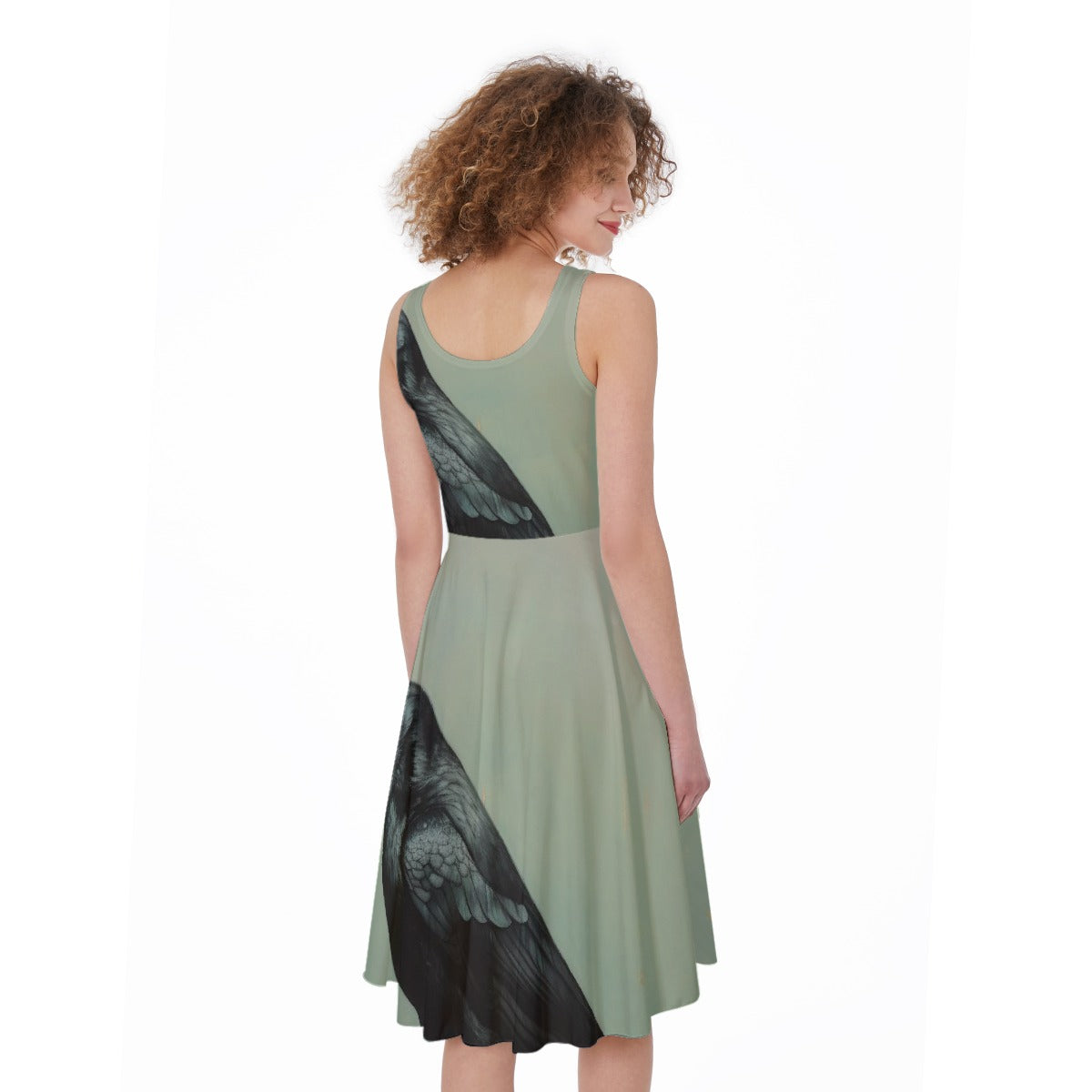 All-Over Print Women's Sleeveless Dress