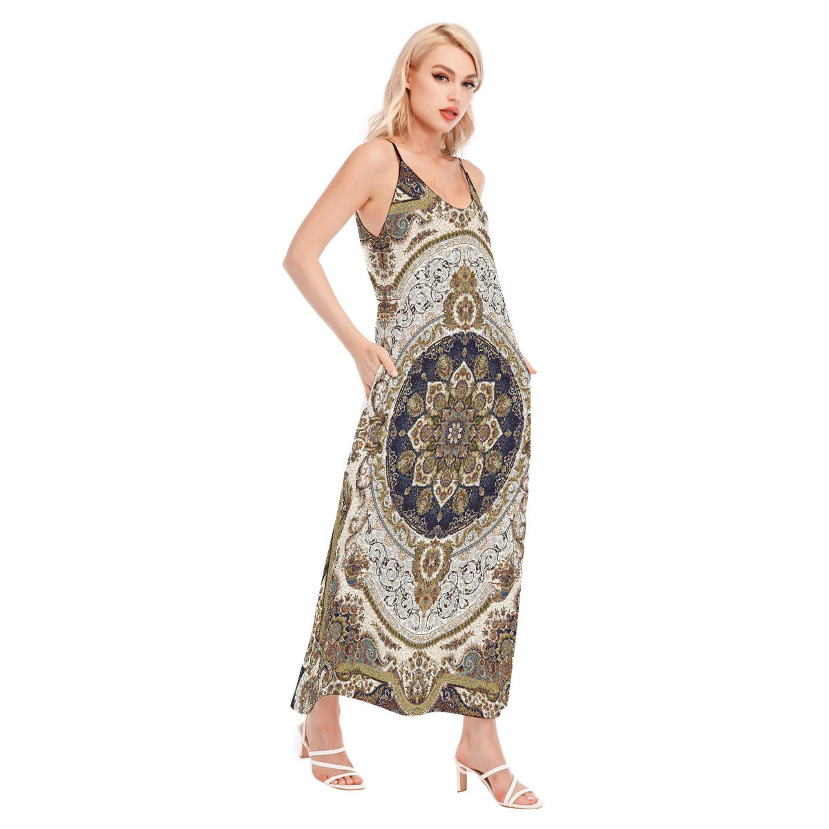 All-Over Print Women's Sling Dress