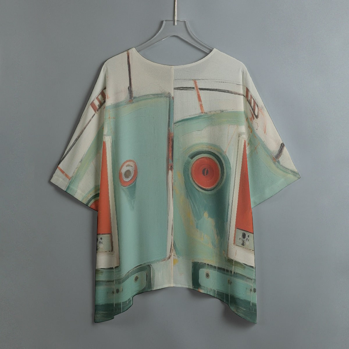 All-Over Print Women's Bat Sleeve Shirt