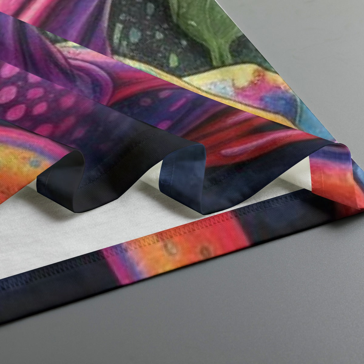All-Over Print Women's Round Neck T-shirt With Raglan Sleeve