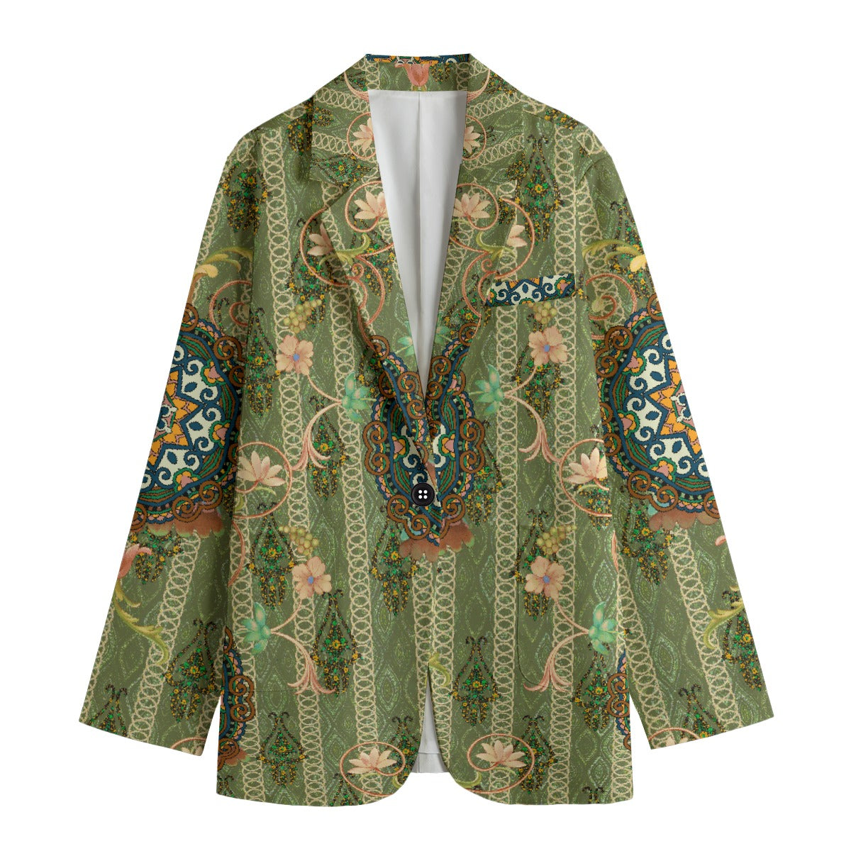 All-Over Print Women's Leisure Blazer