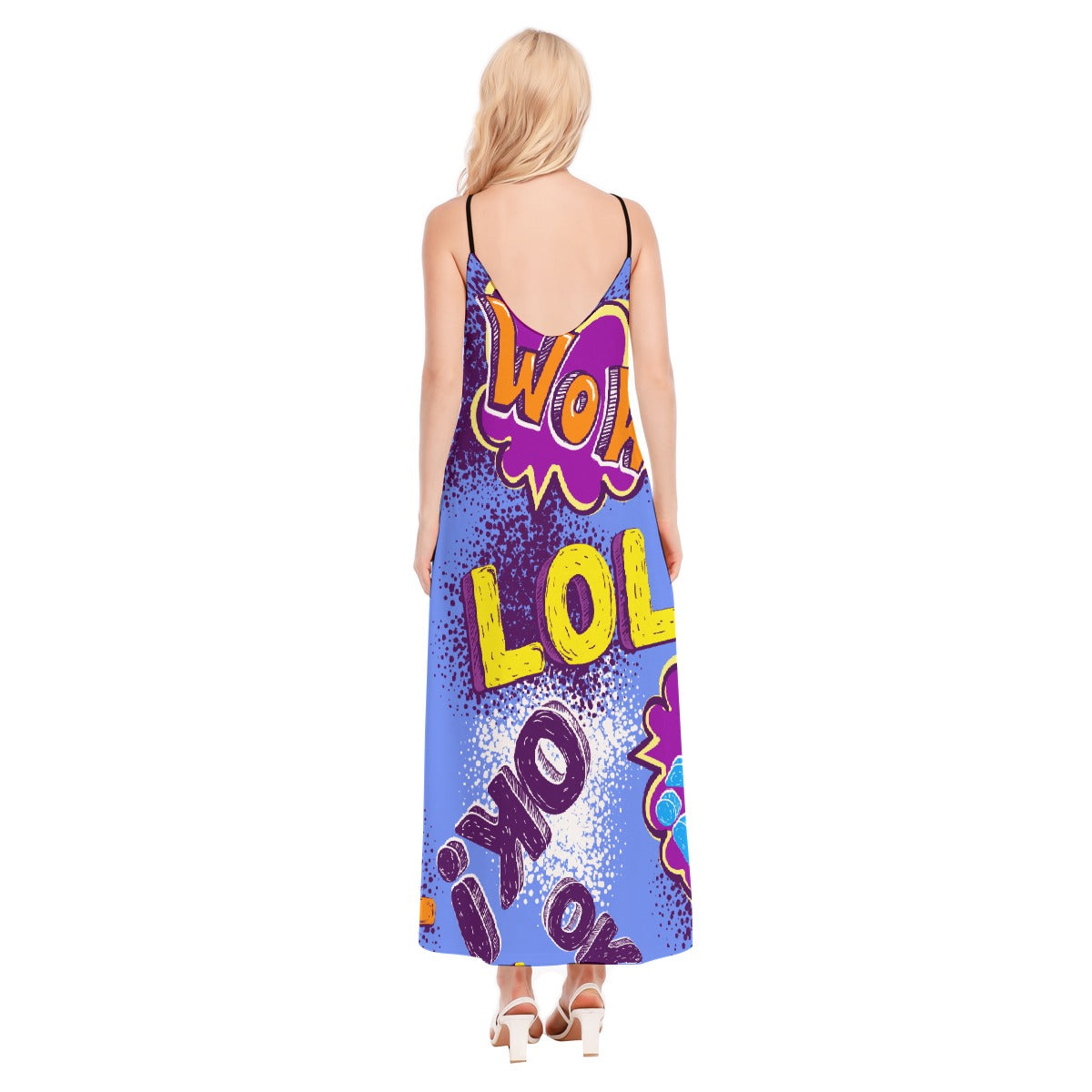 All-Over Print Women's Sling Dress