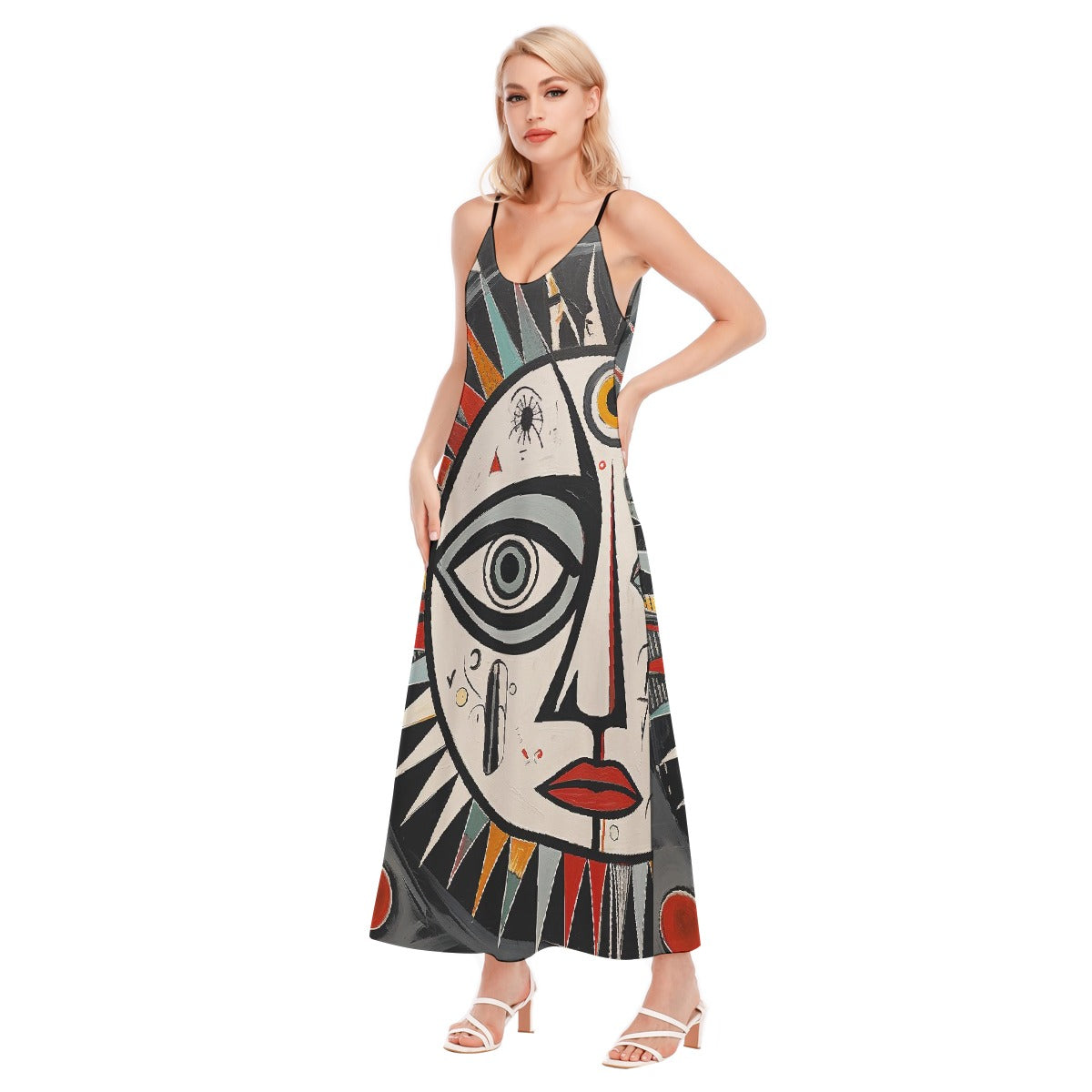 All-Over Print Women's Sling Dress