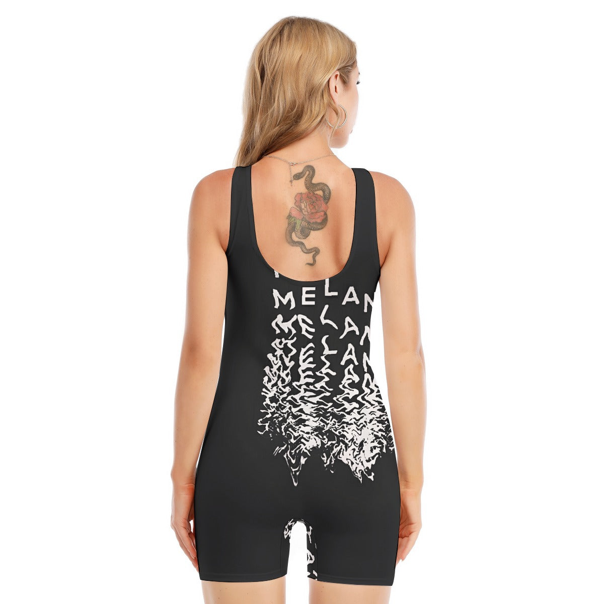 All-Over Print Women's Sleeveless One-piece Swimsuit