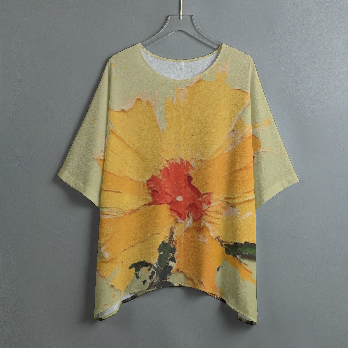 All-Over Print Women's Bat Sleeve Shirt