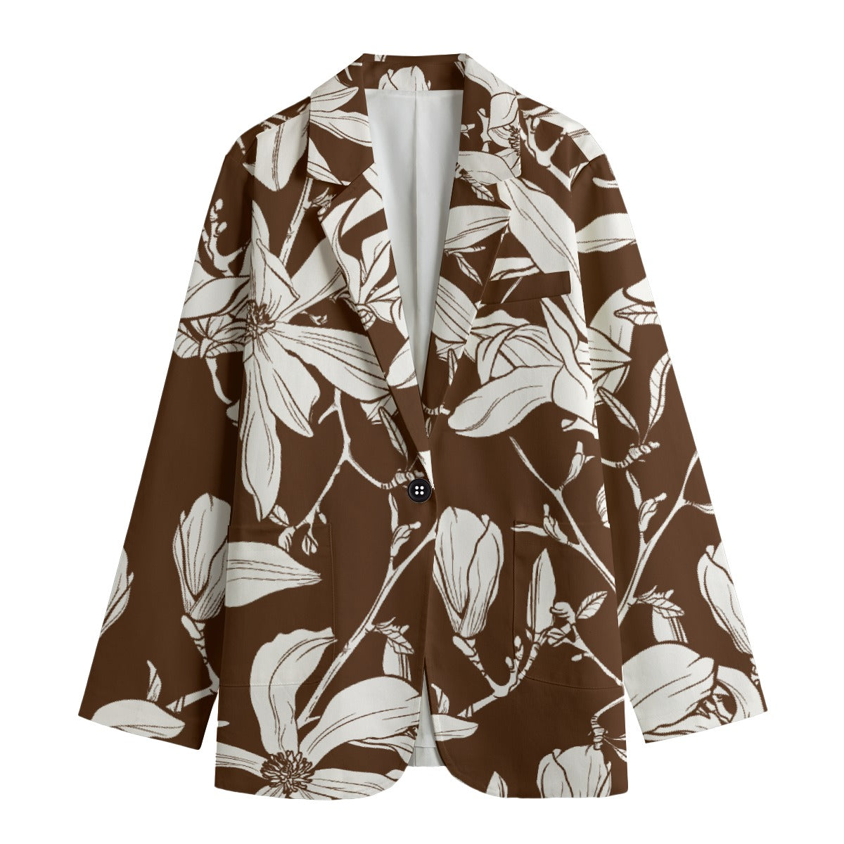 All-Over Print Women's Leisure Blazer