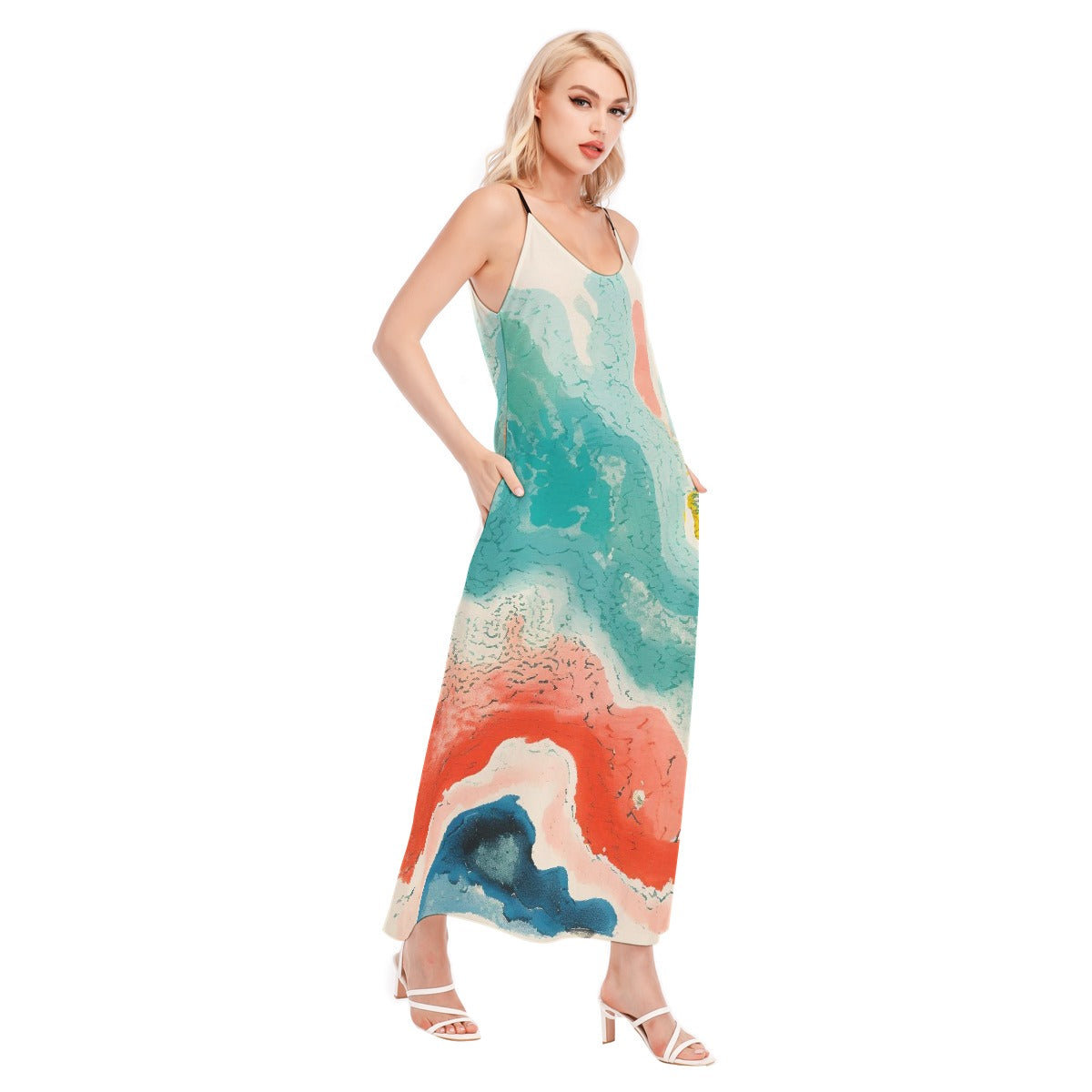 All-Over Print Women's Sling Dress