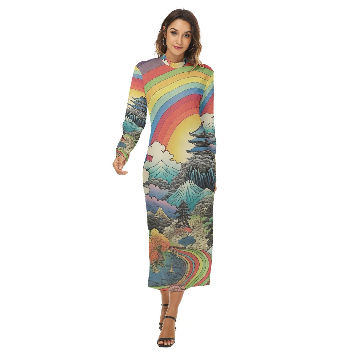 All-Over Print Women's Hip Dress