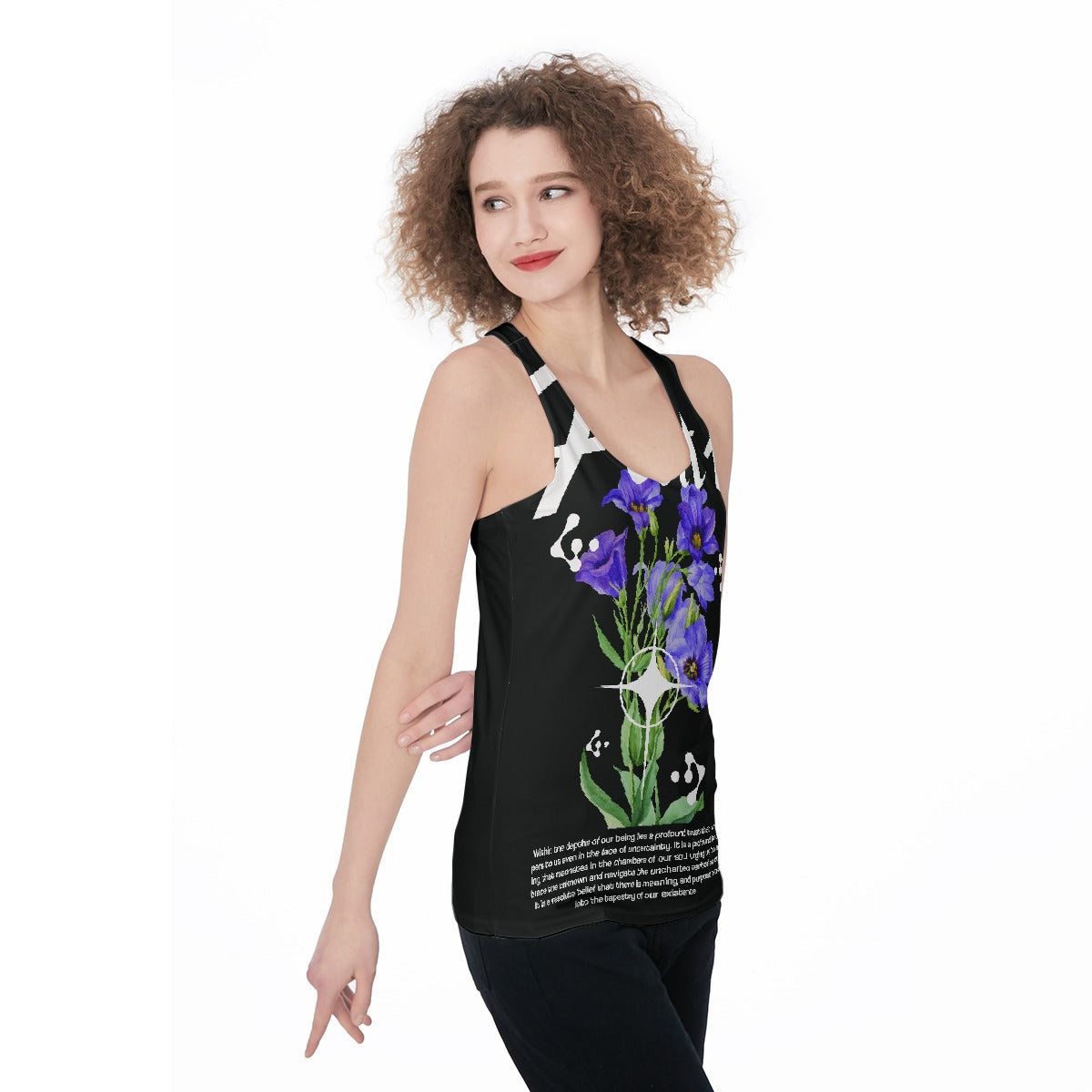 All-Over Print Women's Racerback Tank Top