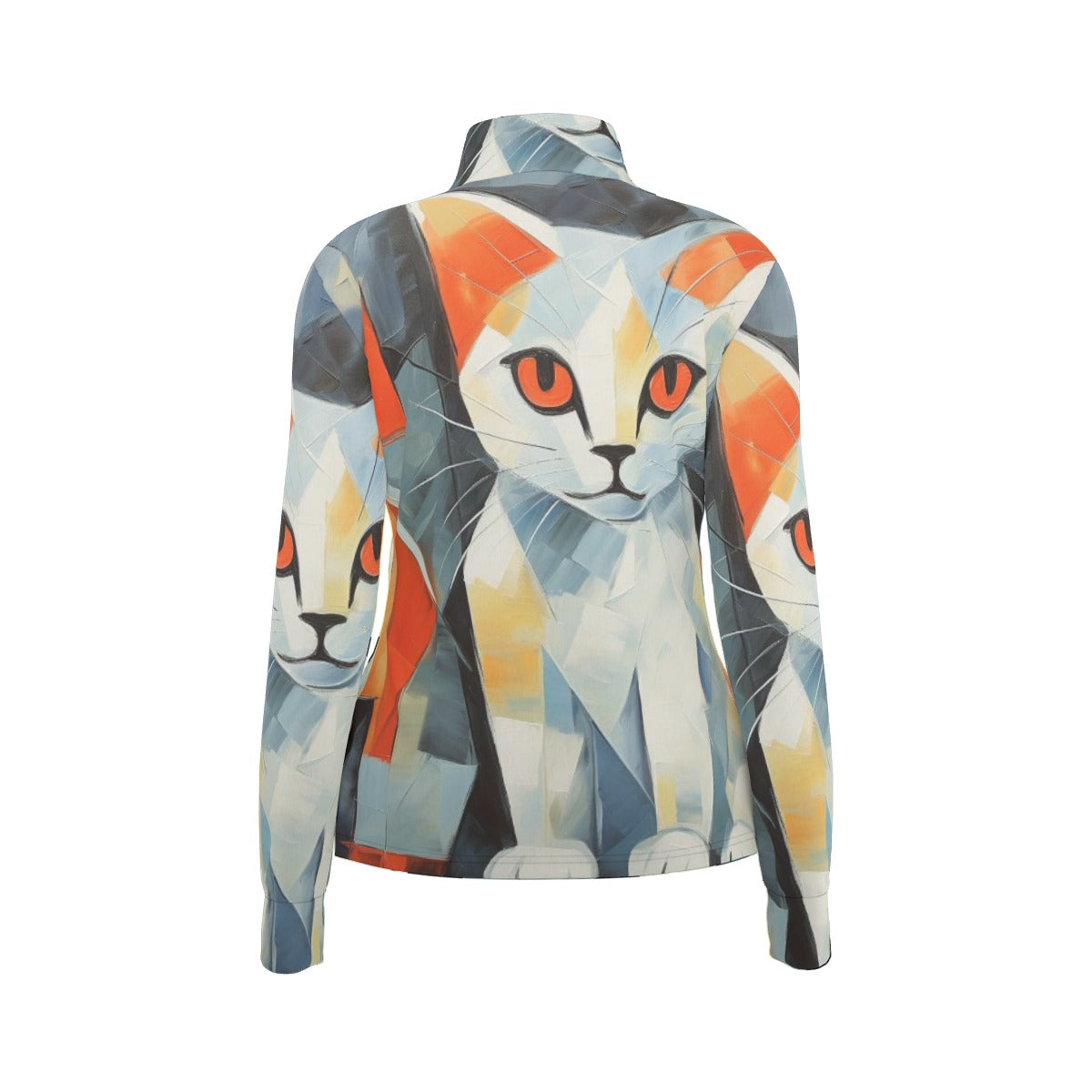 All-Over Print Women's Long Sleeve Thumbhole Jacket
