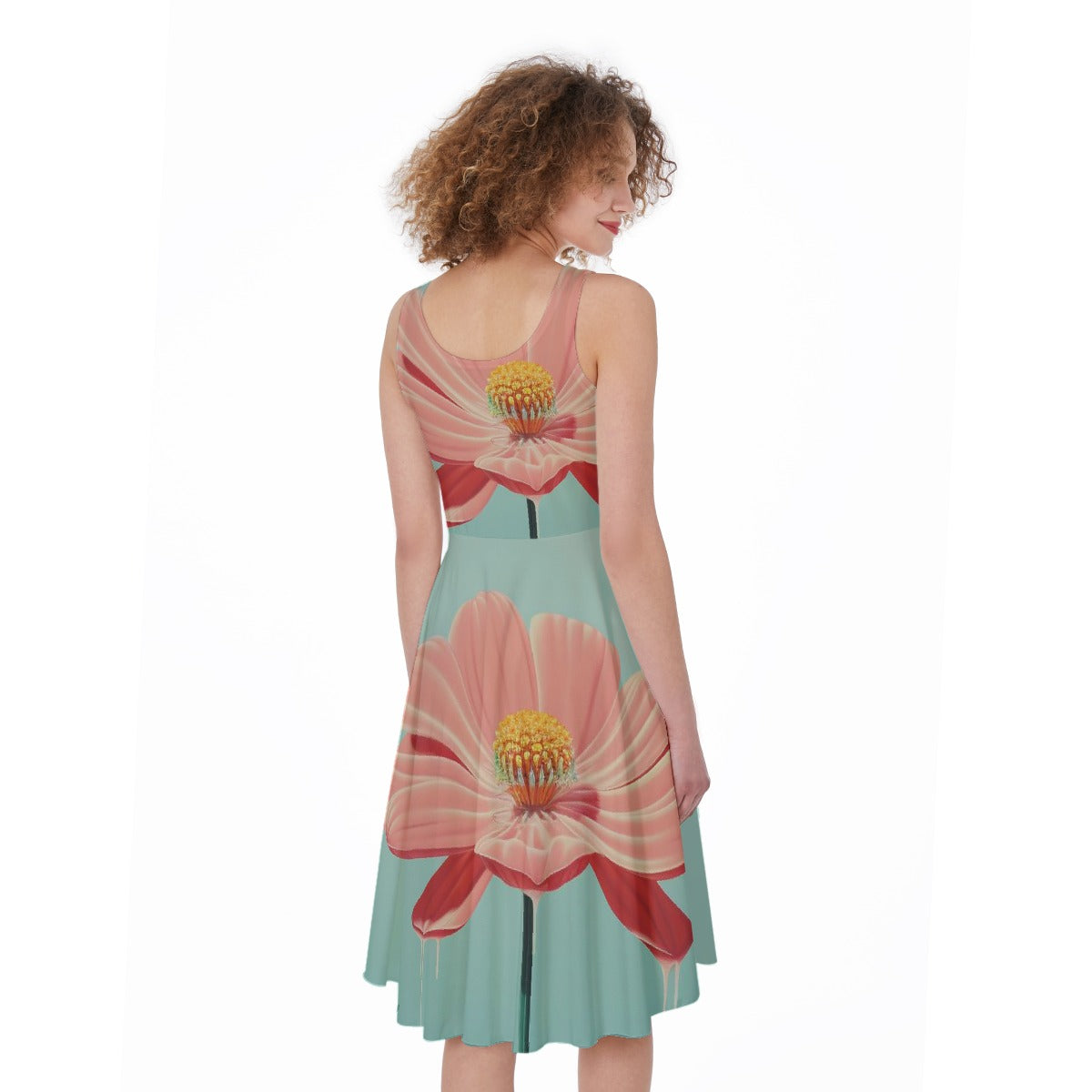 All-Over Print Women's Sleeveless Dress