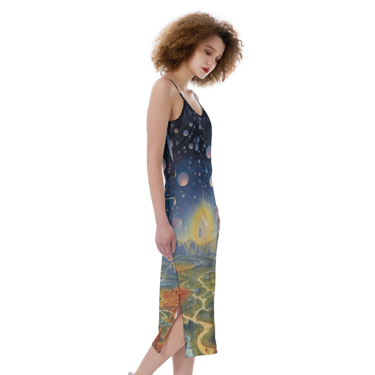 All-Over Print Women's Cami Dress