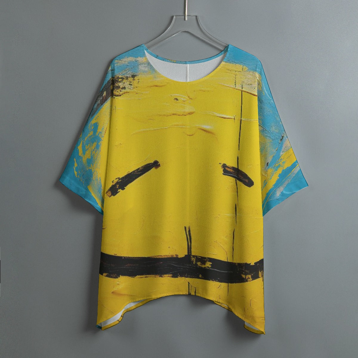 All-Over Print Women's Bat Sleeve Shirt