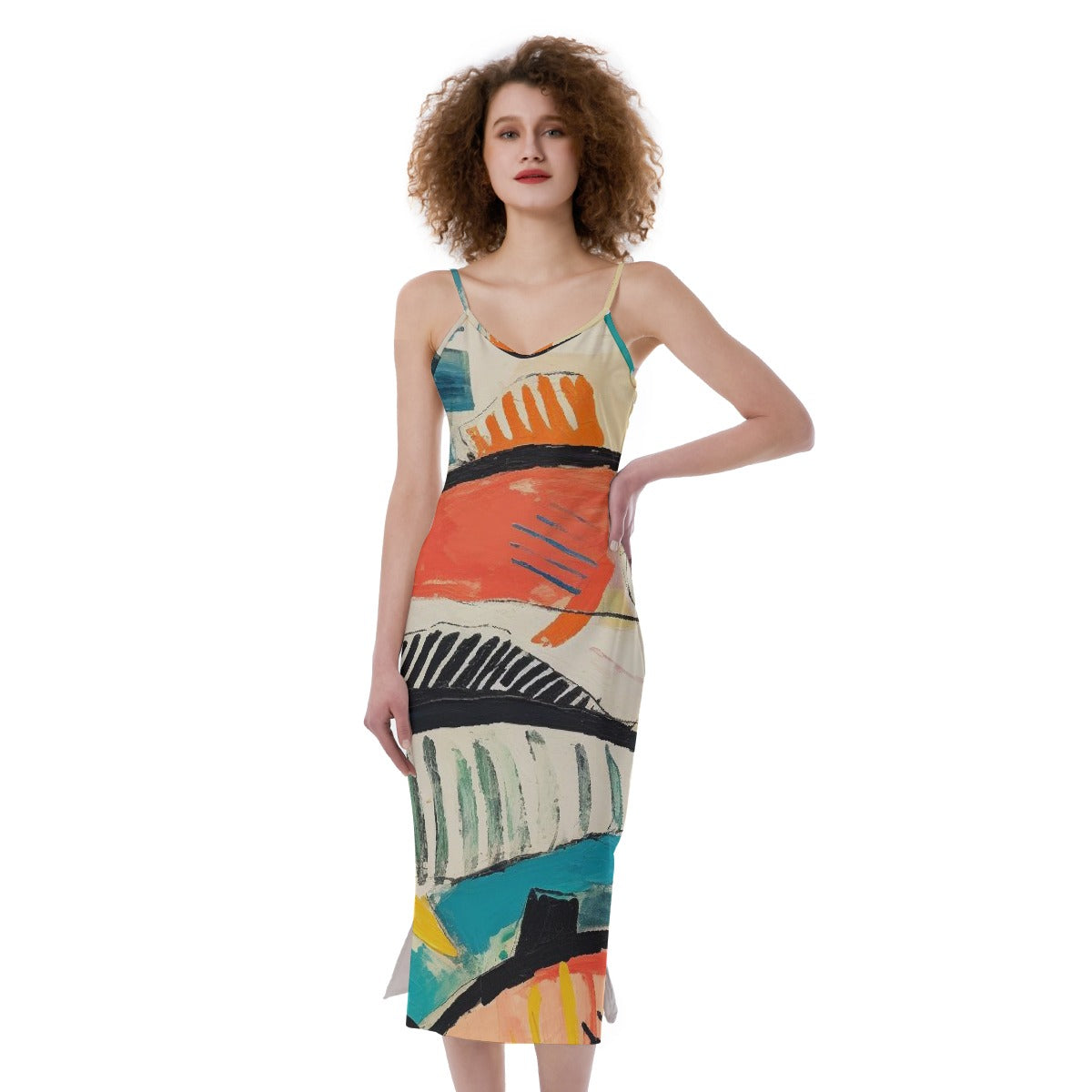 All-Over Print Women's Cami Dress