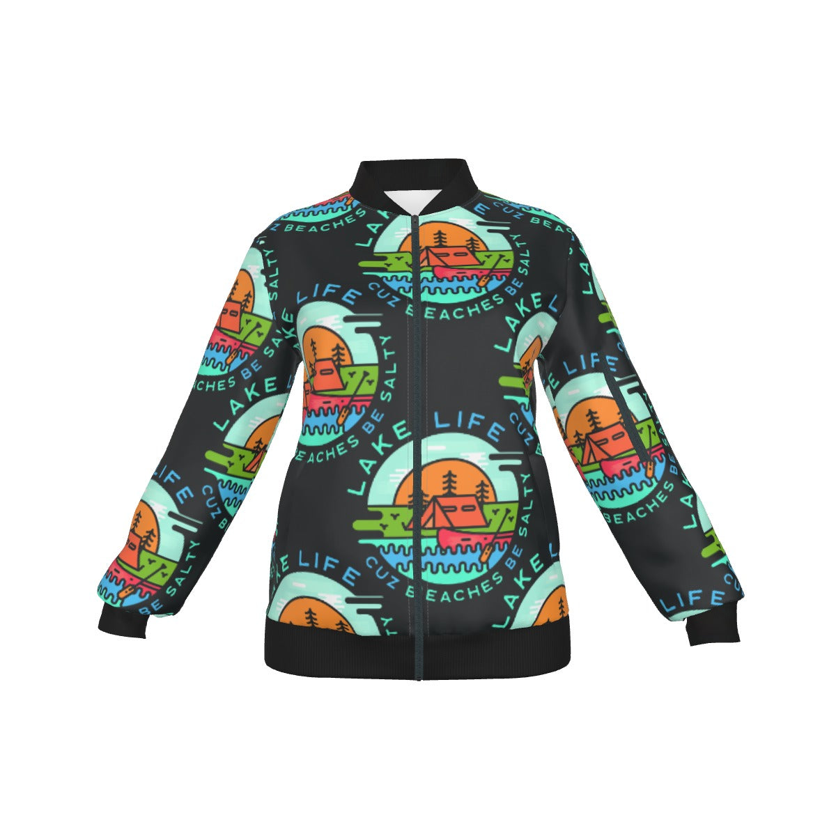 All-Over Print Women's Jacket