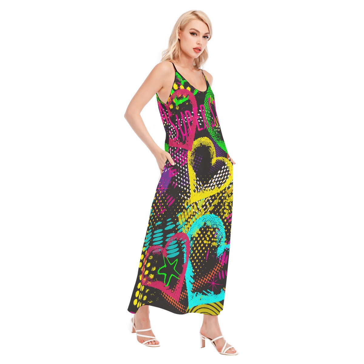 All-Over Print Women's Sling Dress