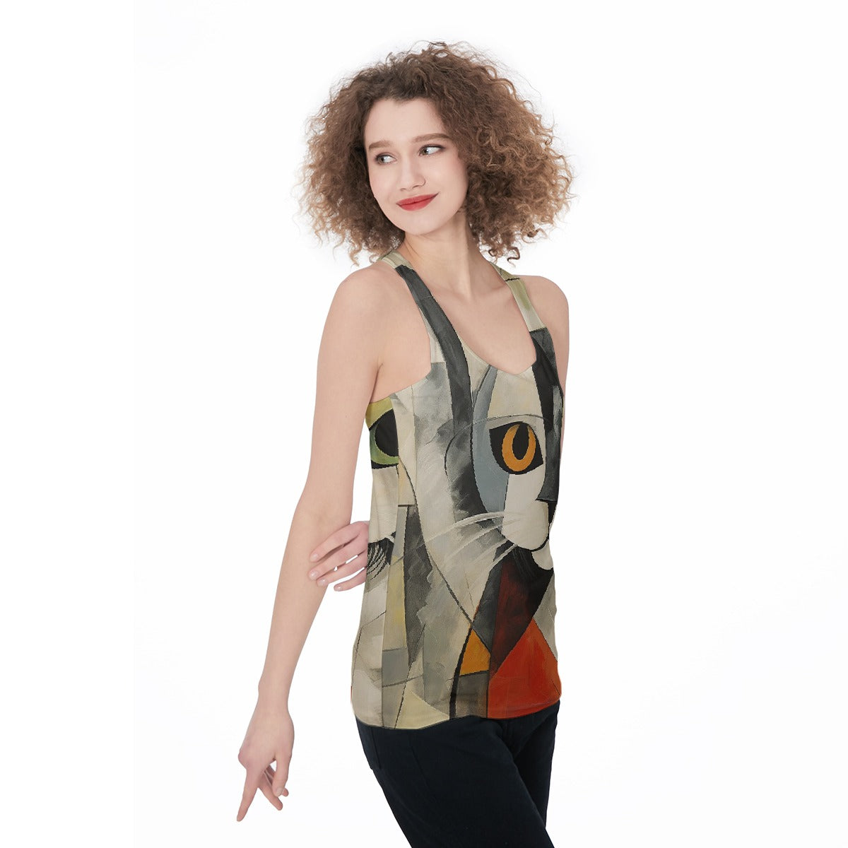 All-Over Print Women's Racerback Tank Top