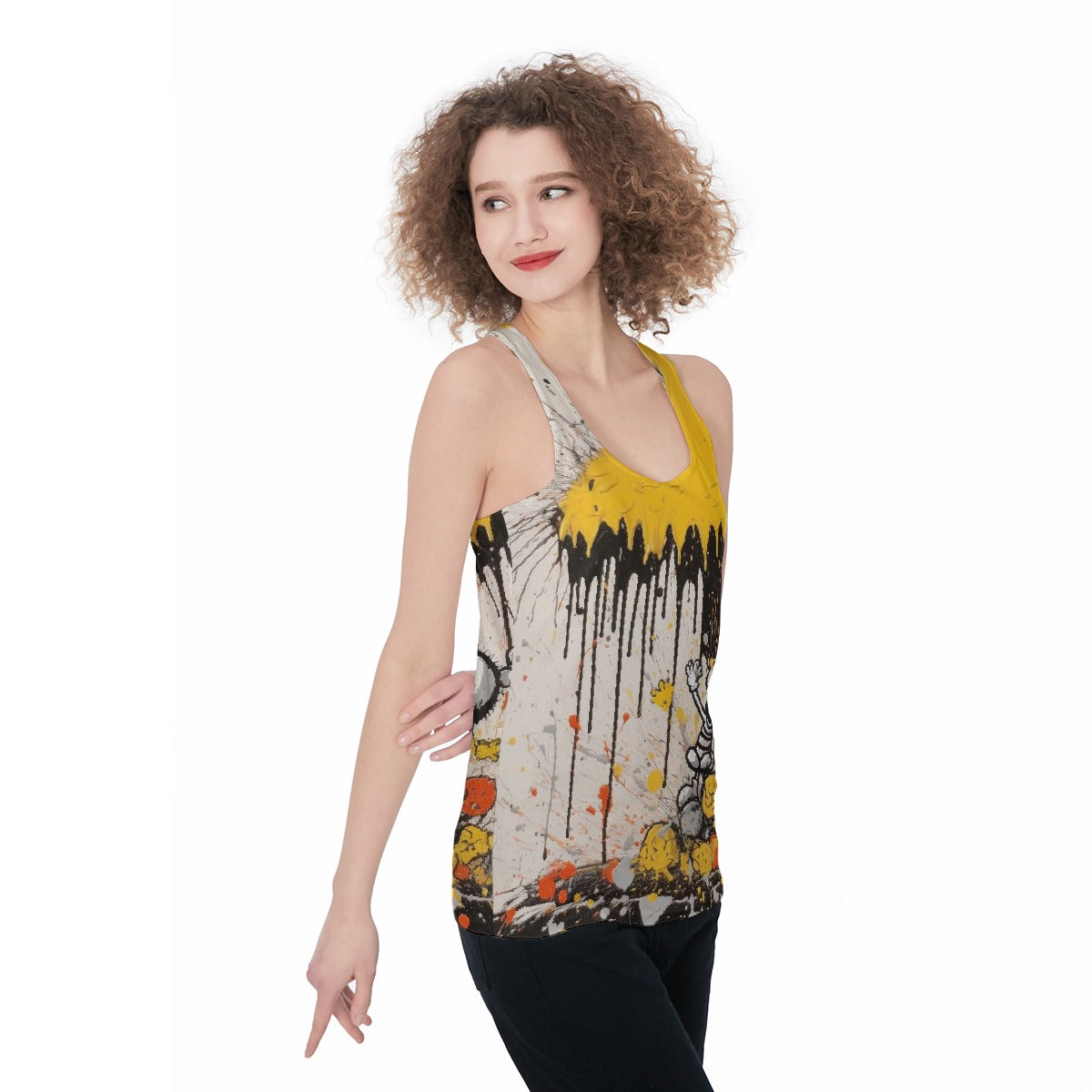 All-Over Print Women's Racerback Tank Top