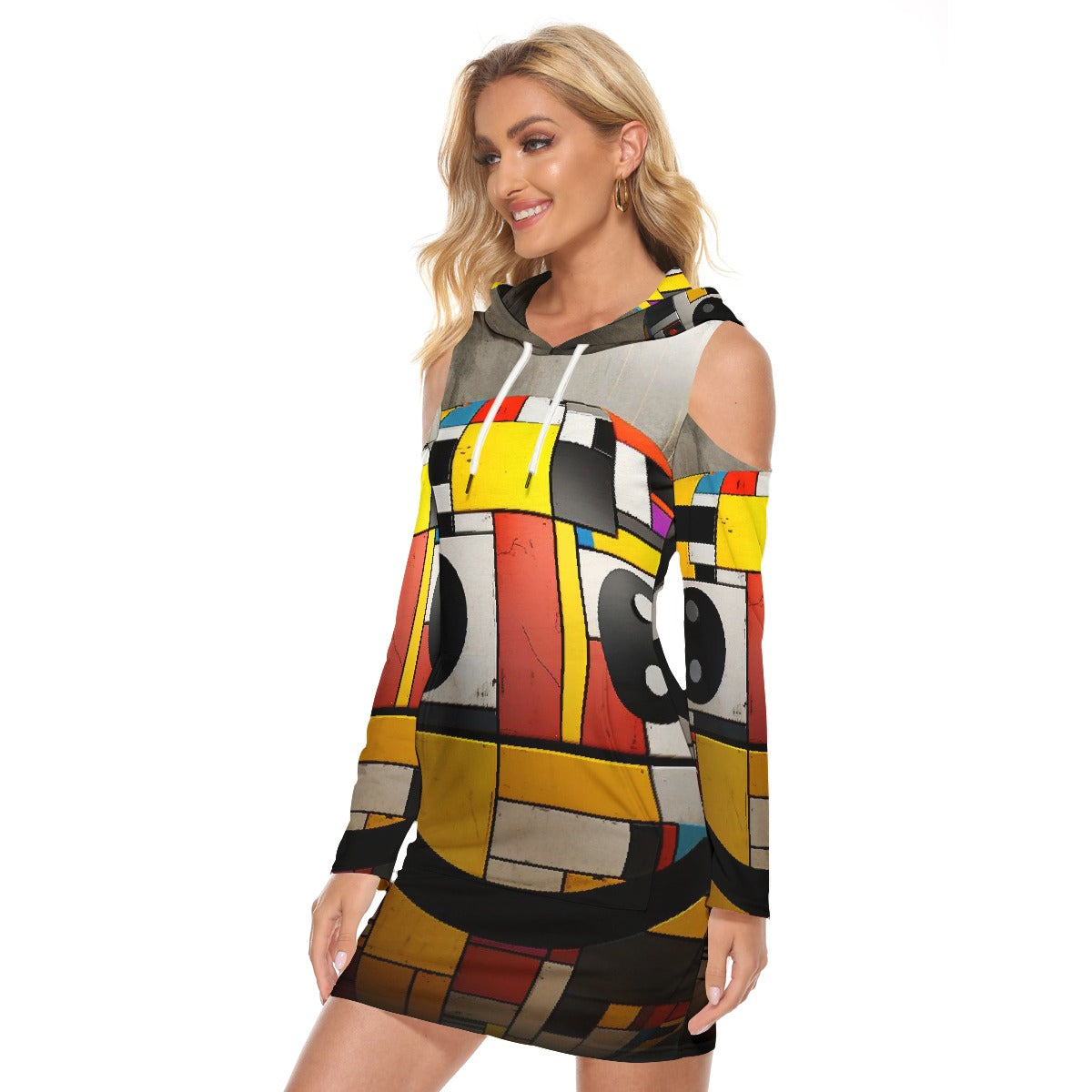 All-Over Print Women's Tight Dress