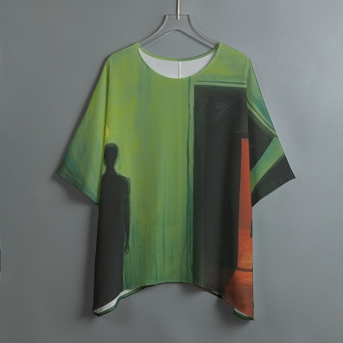 All-Over Print Women's Bat Sleeve Shirt